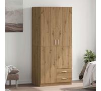 Wardrobe 80X52X180 Cm Engineered Wood