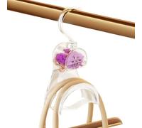 Wardrobe Bag Hooks, Rotating Holder with Aromatherapy - Organizer for Closet Bags | For Women Ladies Renters Home Office Apartment Dormitory Bedroom Entrance Gym Garage