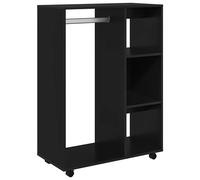 Wardrobe Bedroom Rack Closet Clothes Storage Organiser Engineered Wood vidaXL