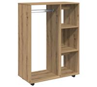 Wardrobe Bedroom Rack Closet Clothes Storage Organiser Engineered Wood vidaXL