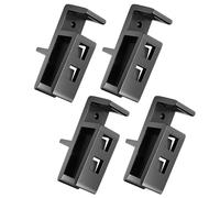 Wardrobe Cabinet Board Clips - 15-20mm Carpentry Closing Fixed Clamp | 4 Piece Beveled Jig, For Carpentry Cabinet Closet Doors Drawer Front Stay Home Office Wood Marking