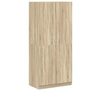Wardrobe Clothing Cabinet Hanger Clothes Organiser Unit Engineered Wood vidaXL