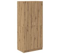 Wardrobe Clothing Cabinet Hanger Clothes Organiser Unit Engineered Wood vidaXL