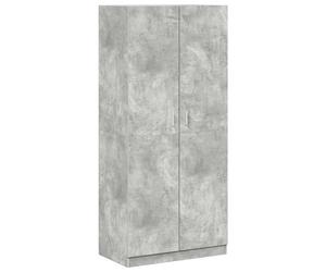 Wardrobe Clothing Cabinet Hanger Clothes Organiser Unit Engineered Wood vidaXL