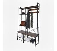 Wardrobe Coat rack Shoe bench Hall furniture Coat stand Hook rails