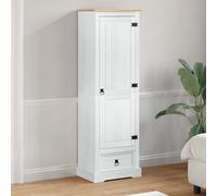 Wardrobe Corona 55X38X170 Cm Solid Wood Pine