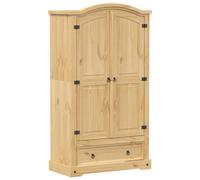 vidaXL Wardrobe Corona 102x52x186 cm Solid Wood Pine