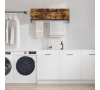 vidaXL Wardrobe Grey Sonoma 100x32.5x35 cm Engineered Wood