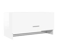 (old wood) vidaXL Wardrobe Chipboard Home Hanging Shelf Clothes Organiser Multi Colours