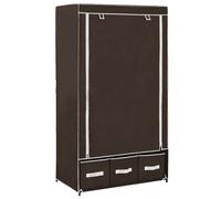 Wardrobe Fabric Clothing Garment Stand Storage Organiser Multi Colours vidaXL