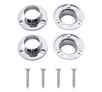 Wardrobe Flange Connectors Corrosions Resistant Closet Flange Connectors Wardrobe Joint for Long Service Stability Fashionable Fixtures