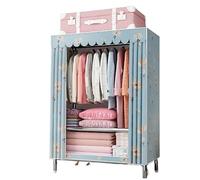 Wardrobe For Bedroom Cloth Steel Pipe Combination Wardrobe Clothes Closet Organizer Freestanding Storage Cabinet Closet For Home Apartment