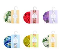 Wardrobe Fresheners Drawer Fresheners, 6 Sachets With Hanging Sachets, Aromatherapy Bag with Natural Mothproof Agent for Closets, Drawers, Homes, Cars, and Offices