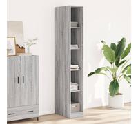 Wardrobe Grey Sonoma 30x50x200 cm Engineered Wood Berkfield Home Grey One Size