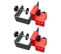 Wardrobe Group Clips - Adjustable Closet Assembly Clips, Precision Hole Drilling Template | Assembly Markets for Furniture, Kitchen, Carpentry, Joinery, Front