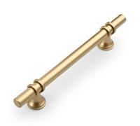 Wardrobe Handle Furniture Cabinet Handle Finger Edge Pull Handle Stainless Steel Drawer Pulls 50mm 100mm 200mm 300mm Total Length Black Gold(Gold,200mm)
