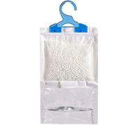 Hanging Wardrobe Dehumidifier Moisture Absorber Condensation Remover - Ideal to Stop Damp, Mould and Moisture - Improve Air Quality - Bedroom, Wardrobe, Caravan (30, Fresh Linen)