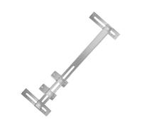 Wardrobe Installation Locator Rule - Adjustable Positioning Hole Opener - Stainless Steel Positioning Bar, Closet Bar Mounting Template Furniture Tools