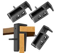 Wardrobe Locking Clip - 4 Piece Jig Clamp Set, Adjustable Wooden Board Fastener, Secure Cabinet Mounting, Ceiling Mounting, Precise Fit, Woodworking Accessories for