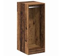 Wardrobe Organiser Bedroom Closet Clothes Storage Shelf Engineered Wood vidaXL