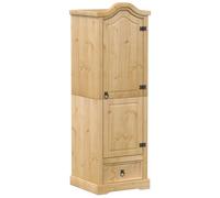 Wardrobe Organiser Closet Clothes Storage Solid Wood Pine vidaXL