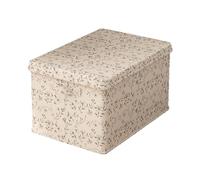 Wardrobe Organizers Storage - 16in Decorative Baskets, Stackable Cubes | Breathable Linen Box Home Apartment Dorm Shelf Cabinet Coat Bedding Towel Toys Book Snack Space Saver Neat Bedroom