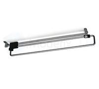 Wardrobe Pull Out Clothes Hanger Rail Organizer Rack Metal 450 mm