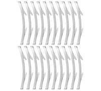 Wardrobe Sliding Door Bottom Track Positioner 20pcs