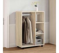 Vidaxl Wardrobe Sonoma Oak 80X40X110 Cm Engineered Wood