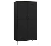 Wardrobe Steel Bedroom Hanger Clothing Storage Cabinet Multi Colours vidaXL