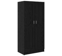 Wardrobe with Shelf with Storage with Door Engineered Wood Bedroom Home vidaXL