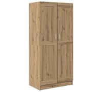 Wardrobe with Shelf with Storage with Door Engineered Wood Bedroom Home vidaXL