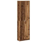 Wardrobe with Shelf with Storage with Door Engineered wood Storage Modern vidaX