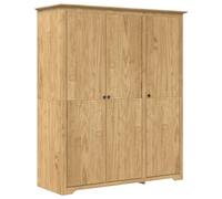 vidaXL Wardrobe BODO Honey Brown 146 x 53.5 x 173 cm Engineered Wood