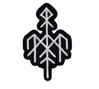 Wardruna Runaljod Logo Patch Badge Embroidered Iron on Applique Souvenir Accessory