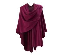 warehouse deals clearance 1 pound items Winter Scarfs Women Womens Large Front Knitted Sweater Wrap Topper Fall Winter Elegant Shawls Cape Concert Dress womens scarves Long christmas scarves for women