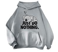 Warehouse Deals Clearance Returns Comfy Oversized Sweatshirt Women Cute Fashion Sweatshirts Sweatshirts Hoodie For Teen Girls Hoodies Plus Size Holiday Women Sale Clearance (Grey, M)