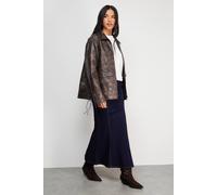 Warehouse Women's Denim Fishtail midi skirt in Indigo | Size: 8 Warehouse Indigo 8