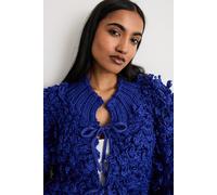 Warehouse Fringe Loop Bomber In Cobalt cobalt S