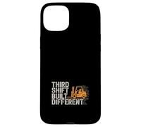 Warehouse Night Shift Forklift Third Shift Crew Gift Case for iPhone 15 Plus