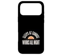 Warehouse Night Shift Forklift Third Shift Crew Gift Case for iPhone 17 Pro Max