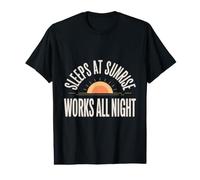 Warehouse Night Shift Forklift Third Shift Crew Gift Value Graphic T-Shirt