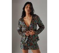 Warehouse Premium Hand Embellished Multicolour Sequin Jacket multi 10