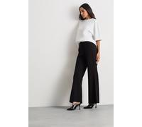 Warehouse Women's Premium Skinny Kick Flare Tailored Trouser in Black | Size: 8 Warehouse Black 8