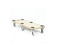 Warehouse TRANSPORT ROLLER Heavy Box Furniture Platform Mover Wooden Hand Dolly