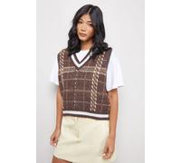 Check Mini Tank Warehouse Brown L