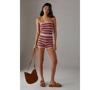 Warehouse Women's Striped Knitted Bandeau Top | Size: Large Warehouse Multicolor L
