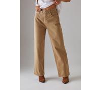 Warehouse Women's Washed Low Rise Denim Boyfriend Jean in Stonewash | Size: 14 Warehouse Stonewash 14