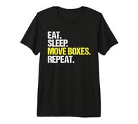 Warehouse Worker Eat Sleep Routine Premium T-Shirt