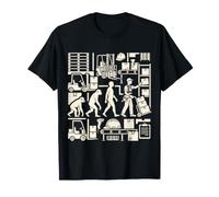 Warehouse Worker Evolution Logistics Job Work T-Shirt